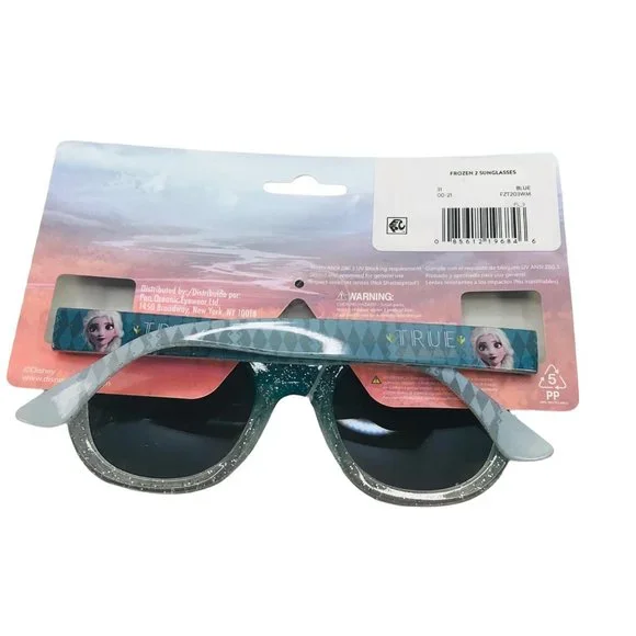 Disney Frozen 2 Princess Elsa 100% UV Girl's Sunglasses New In Package - Picture 2 of 9